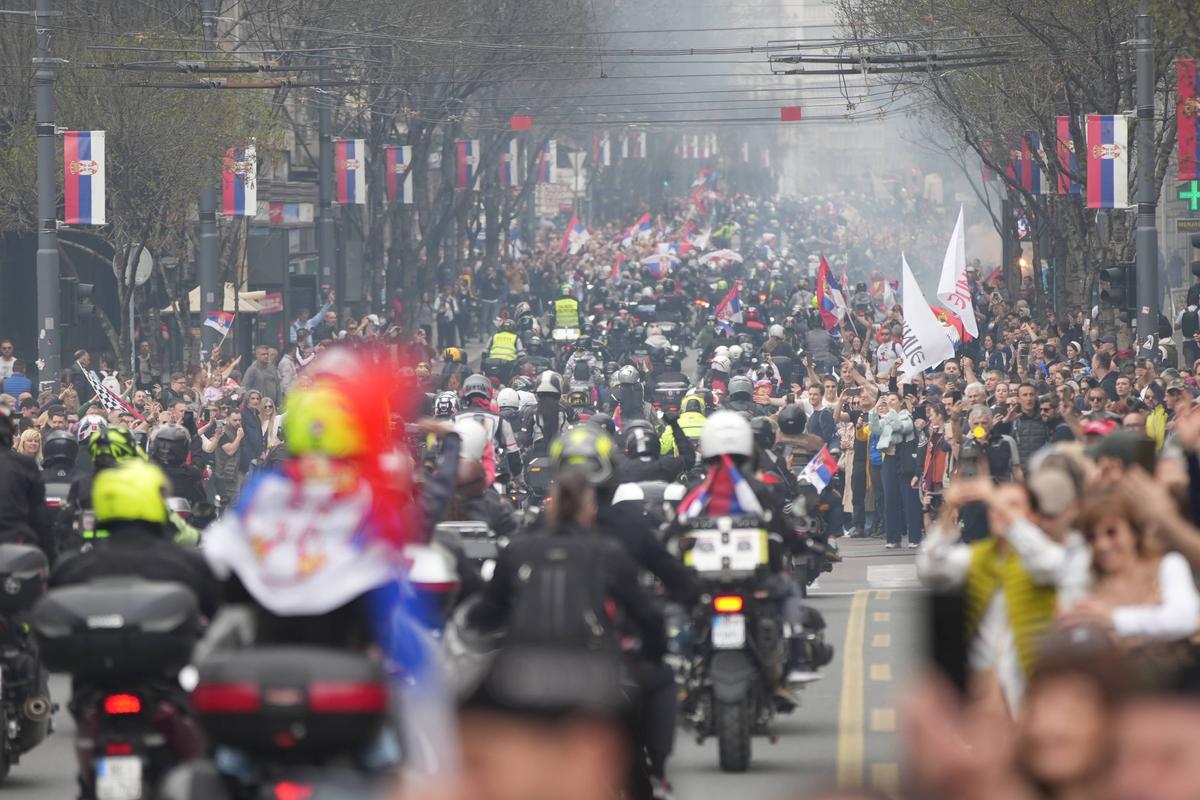Protest în Serbia, 15 martie 2025