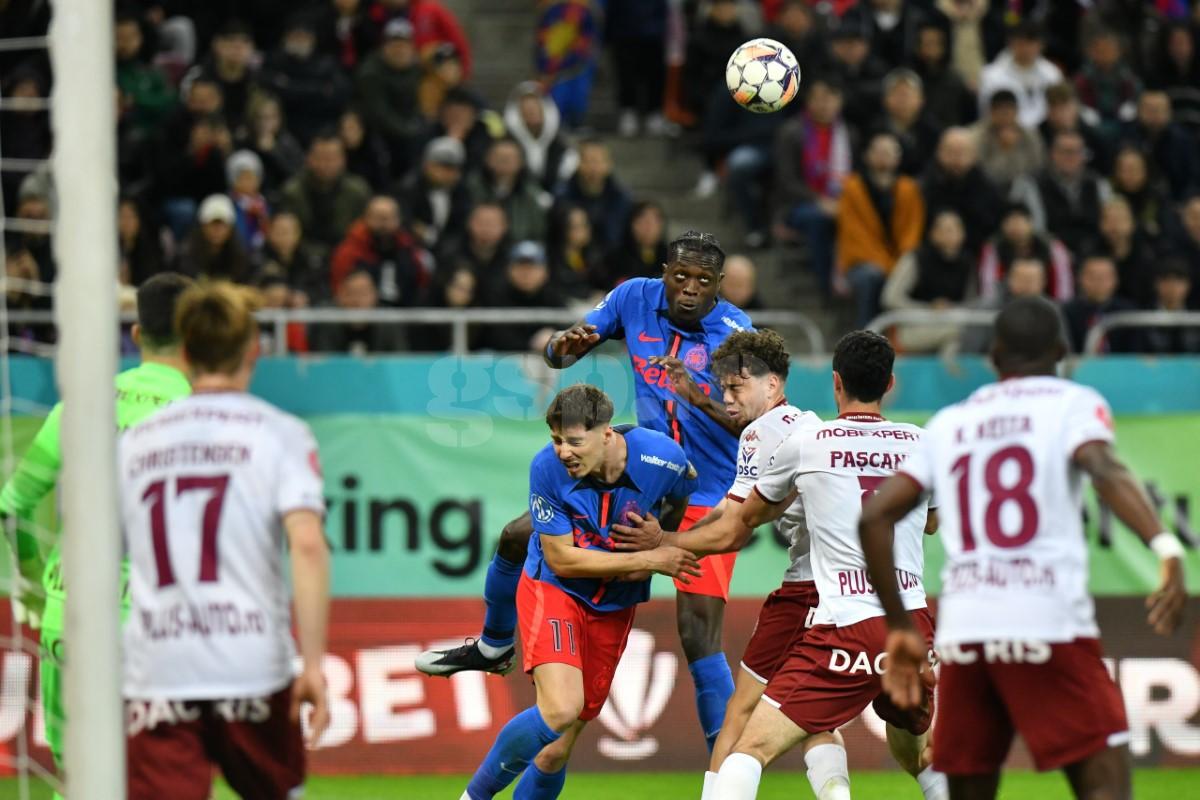 FCSB - Rapid, în etapa 1 din play-off 2024-2025: imagini din meci