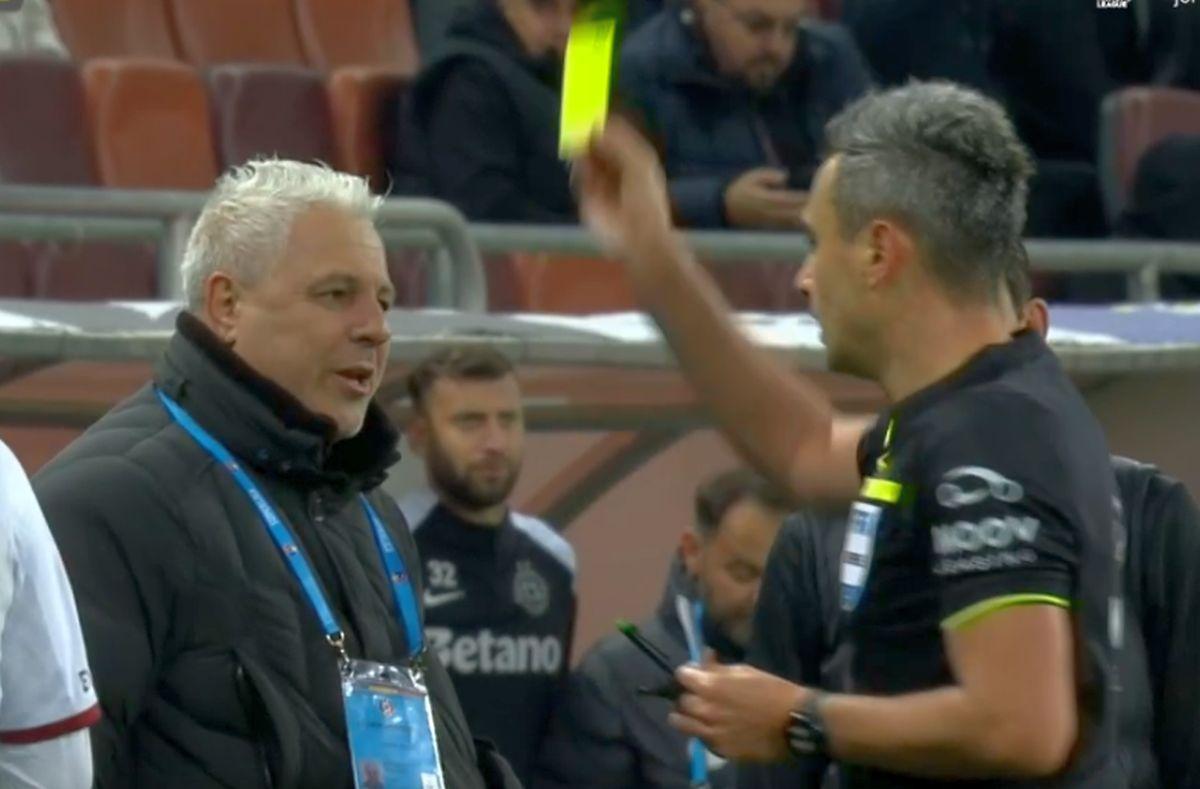 Rapid a cerut penalty în prima repriză a derby-ului cu FCSB