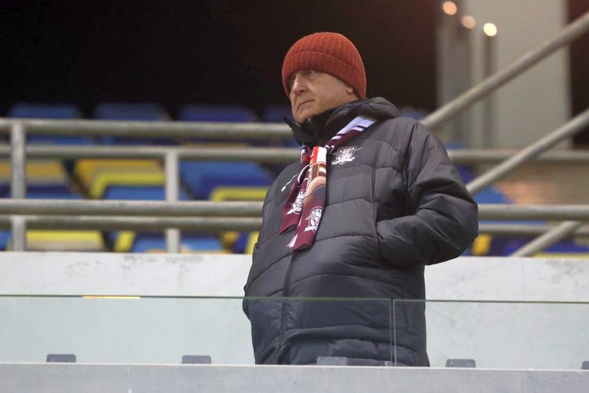Dan Șucu, în FCSB - Rapid, foto: Ionuț Iordache