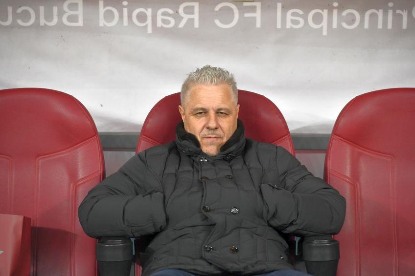 Marius Șumudică, antrenorul lui Rapid, foto: Cristi Preda