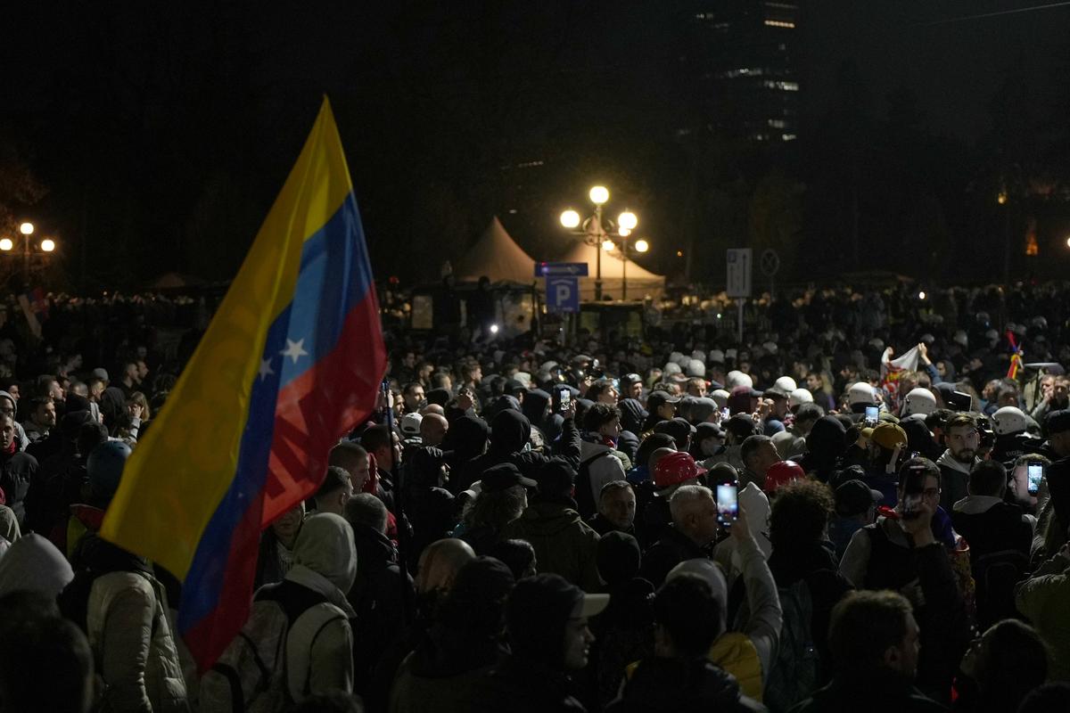 Protest în Serbia, 15 martie 2025