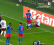 Rapid a cerut penalty în prima repriză a derby-ului cu FCSB, foto: captură Prima Sport