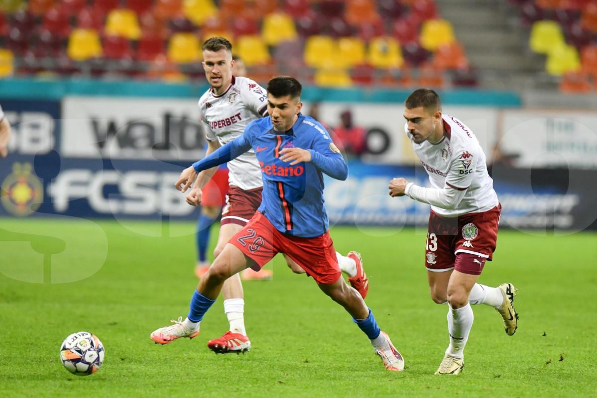 Anunțul-surpriză făcut de Gigi Becali! Fotbalistul Rapidului a fost propus la FCSB de tatăl lui: „L-am blocat”