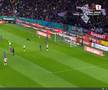 Rapid a cerut penalty în prima repriză a derby-ului cu FCSB, foto: captură Prima Sport
