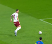 Rapid a cerut penalty în prima repriză a derby-ului cu FCSB, foto: captură Prima Sport