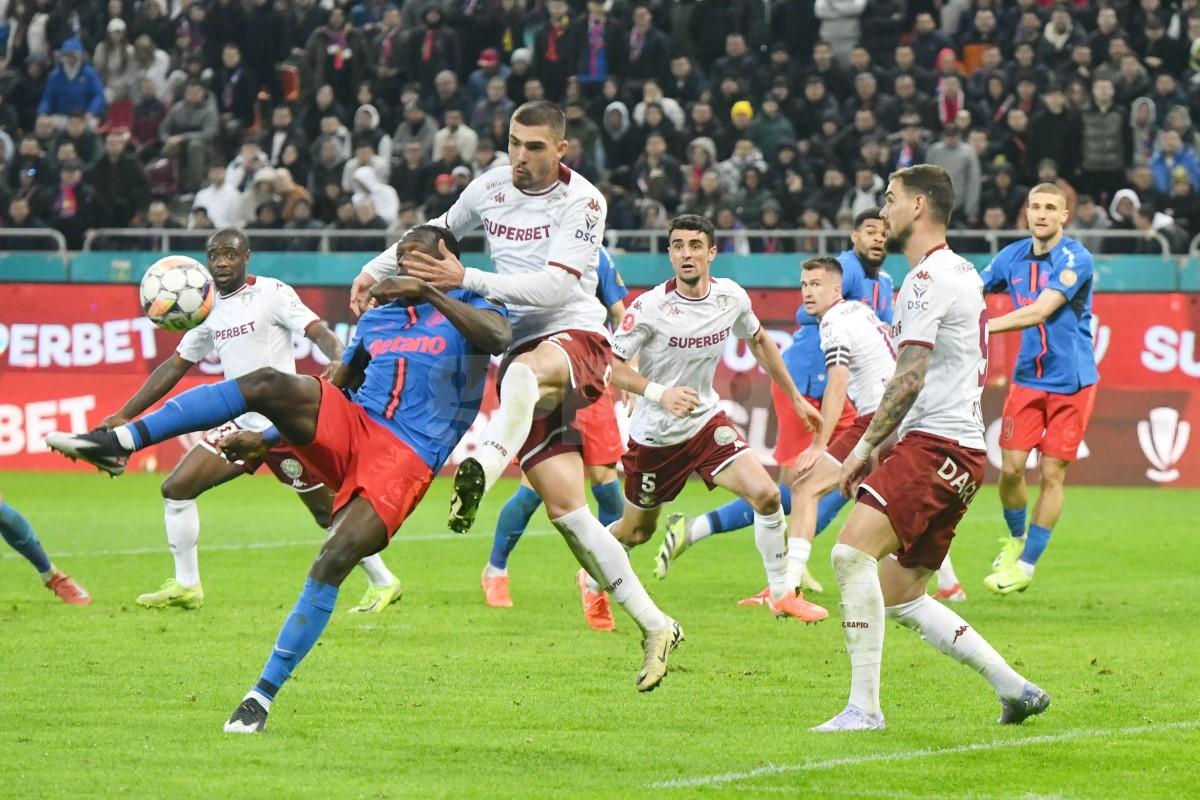 FCSB - Rapid, în etapa 1 din play-off 2024-2025: imagini din meci