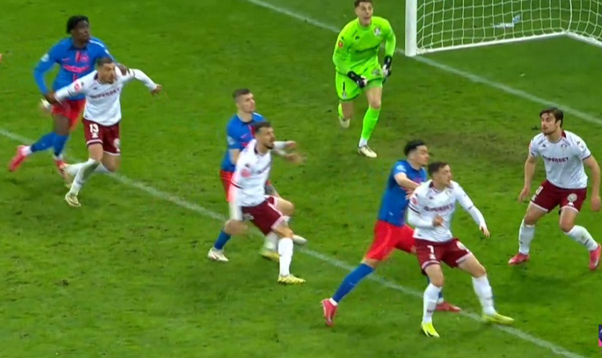 Franz Stolz, gafă în FCSB - Rapid