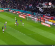 Rapid a cerut penalty în prima repriză a derby-ului cu FCSB, foto: captură Prima Sport