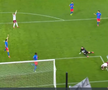 Rapid a cerut penalty în prima repriză a derby-ului cu FCSB, foto: captură Prima Sport