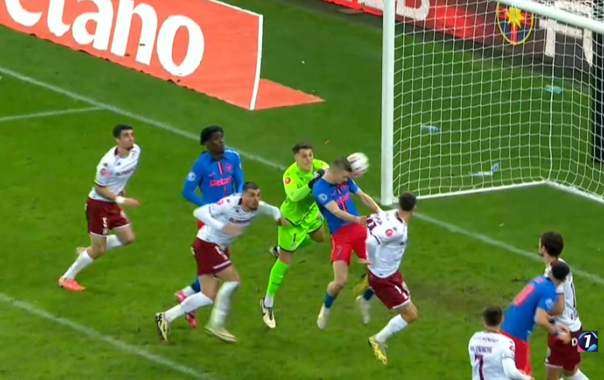 Franz Stolz, gafă în FCSB - Rapid