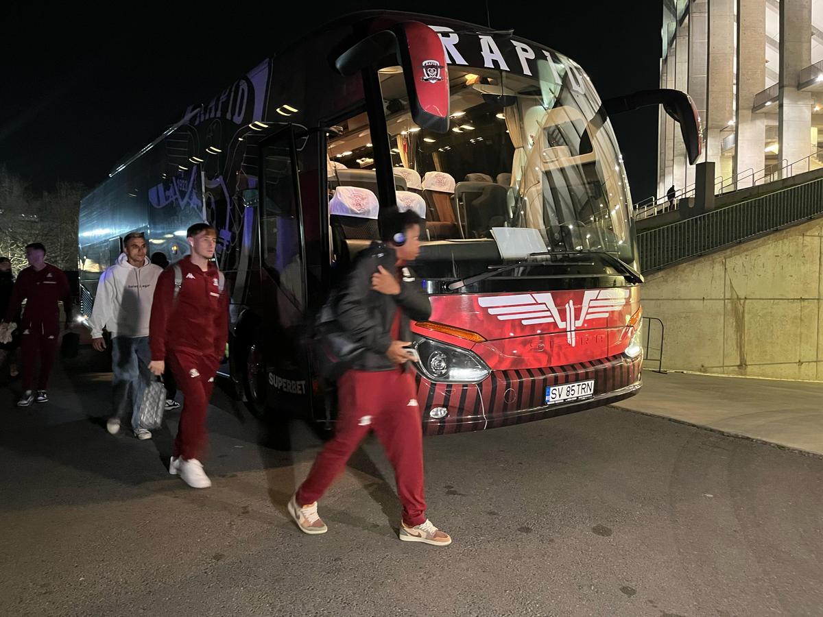 FCSB - Rapid, imagini dinaintea meciului