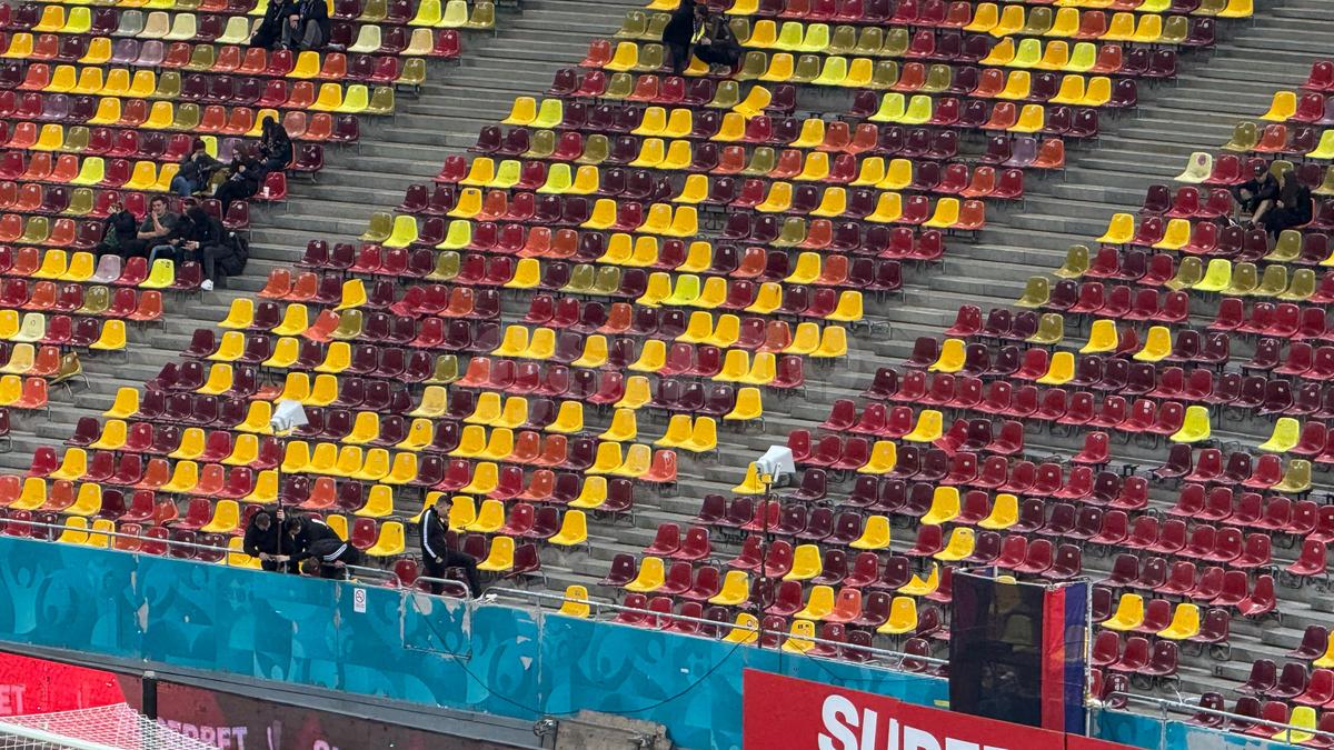 FCSB, cu sistemul de sonorizare în peluză