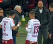 Rapid a cerut penalty în prima repriză a derby-ului cu FCSB, foto: captură Digi Sport