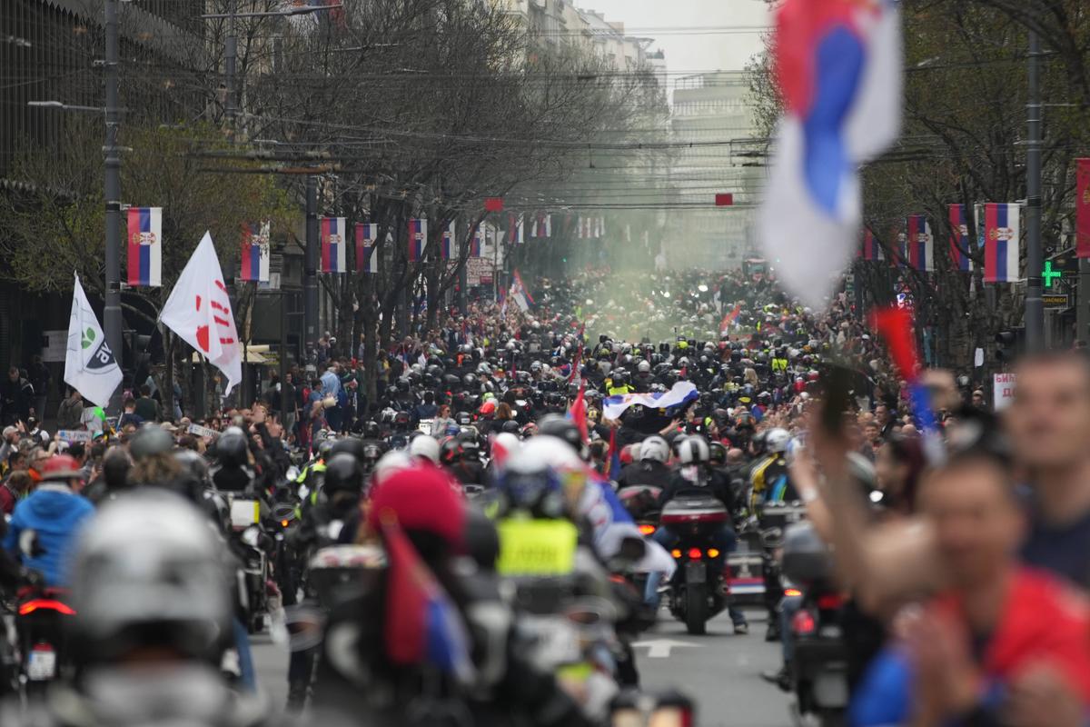Protest în Serbia, 15 martie 2025
