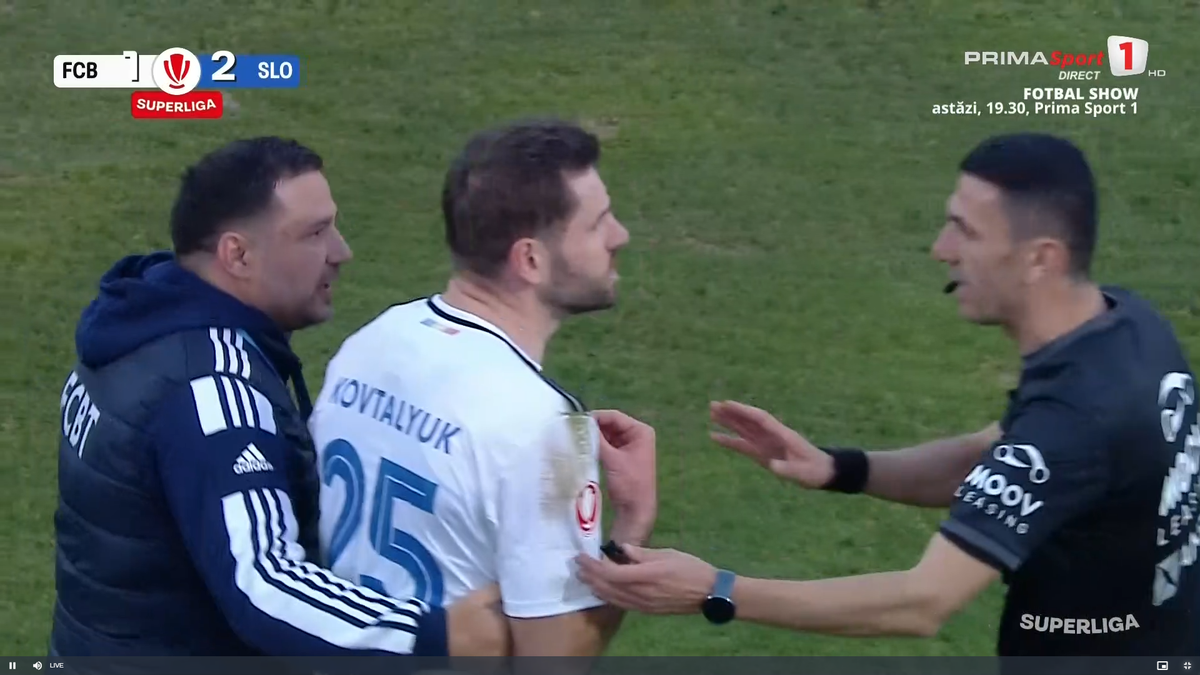 Zi de coșmar pentru fotbalistul din Superliga: autogol și „ROȘU” într-un interval de 4 minute!