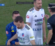 Mykola Kovtalyuk, cartonaș roșu în FC Botoșani - Unirea Slobozia // FOTO: captură Prima Sport