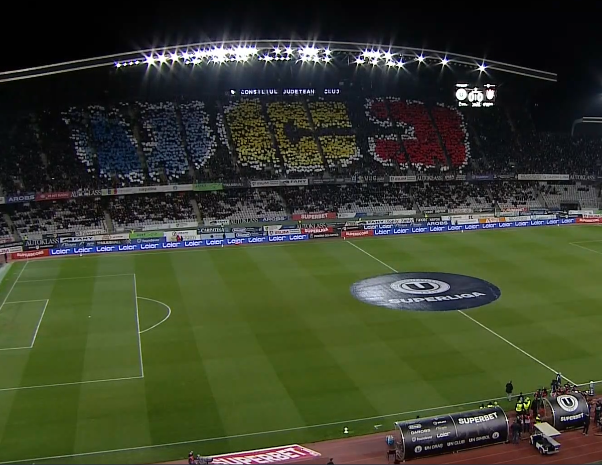 Imaginile dezastrului, după derby-ul Clujului: au făcut prăpăd în calea lor