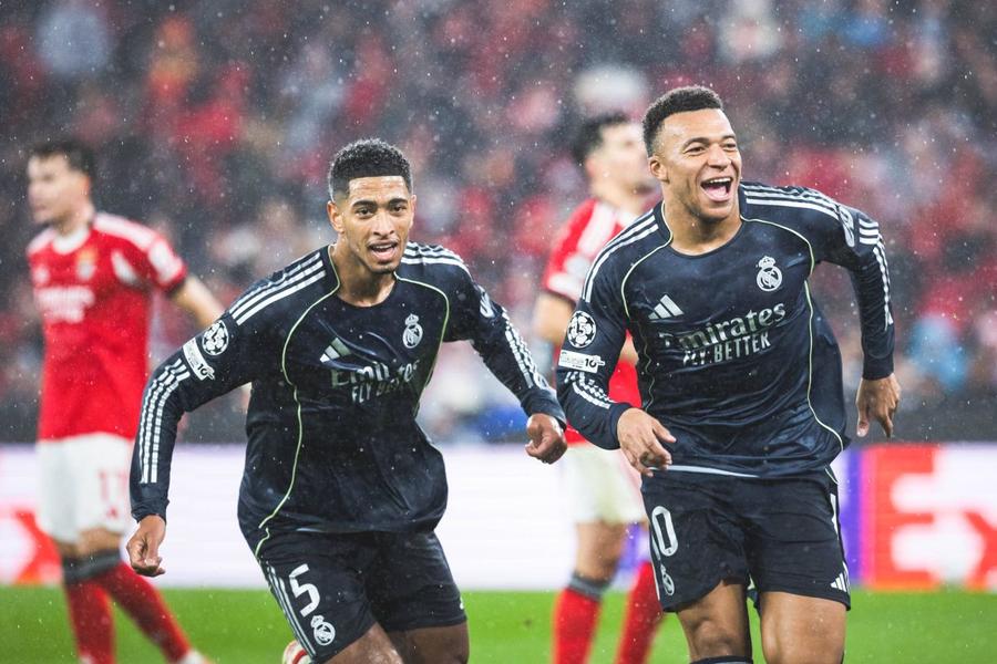 Jude Bellingham și Kylian Mbappe ar putea juca marți seară în returul de la Manchester / Foto: Imago Surpriza lui Arbeloa pentru City » Ce decizie a luat Guardiola