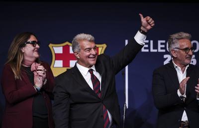 Joan Laporta, din nou președinte la Barcelona: „Intrăm într-o perioadă de creștere”