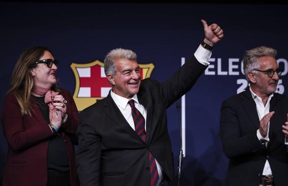 Joan Laporta, din nou președinte la Barcelona: „Intrăm într-o perioadă de creștere”