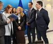 Nadia alături de Roberta Metsola FOTO Luminița Paul