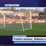 Denis Rusu, în lacrimi după Botoșani - Slobozia // FOTO: captură @Digi Sport