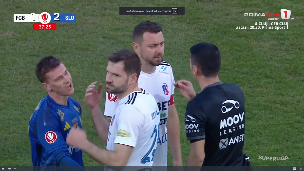 Zi de coșmar pentru fotbalistul din Superliga: autogol și „ROȘU” într-un interval de 4 minute!