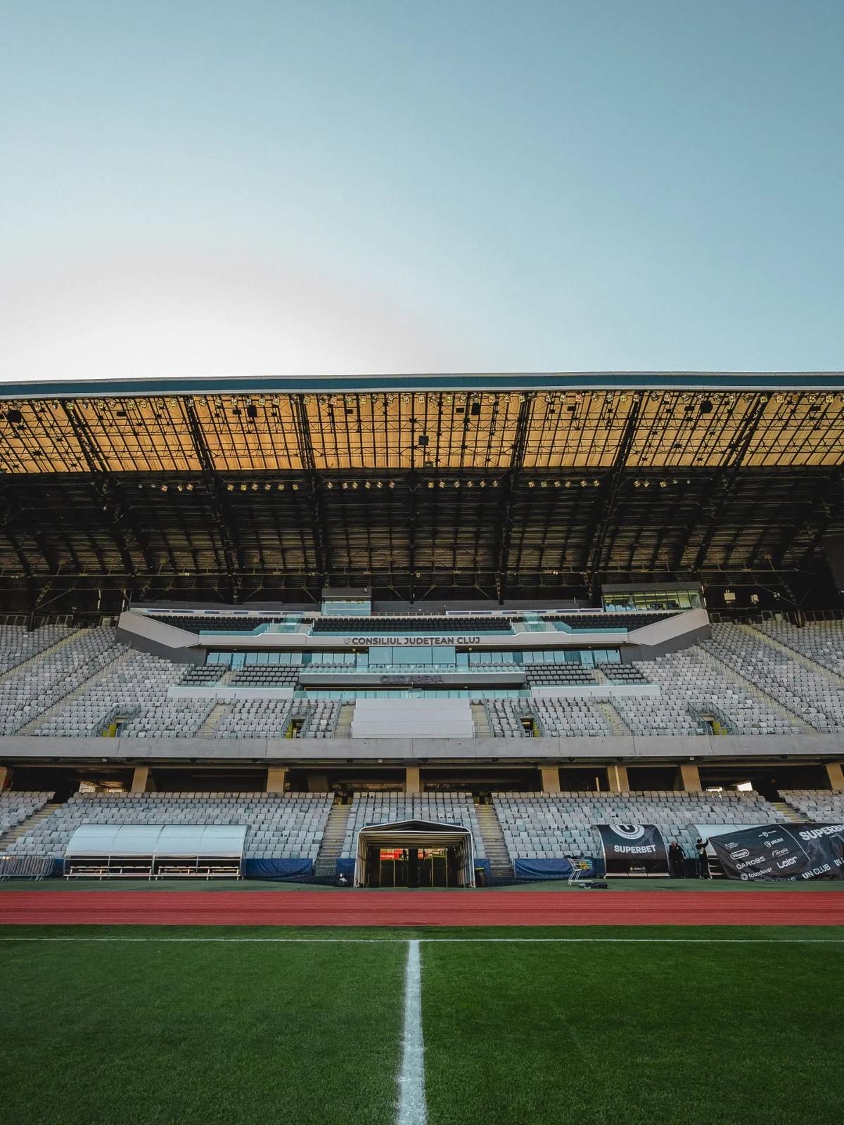 U Cluj - CFR, imagini înaintea derby-ului din prima etapă a play-off-ului