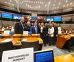 Nadia alături de cea care au însotțit-o la Parlamentul European FOTO Luminița Paul