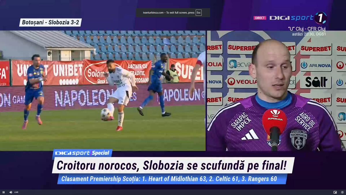 Fotbalistul a izbucnit în lacrimi și a plecat de la interviu: „Suntem ca după o înmormântare”