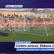 Denis Rusu, în lacrimi după Botoșani - Slobozia // FOTO: captură @Digi Sport