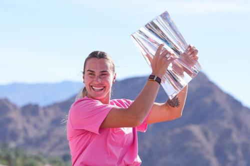 Aryna Sabalenka a cucerit titlul la Indian Wells/Foto: Imago Images