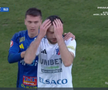 Mykola Kovtalyuk, cartonaș roșu în FC Botoșani - Unirea Slobozia // FOTO: captură Prima Sport