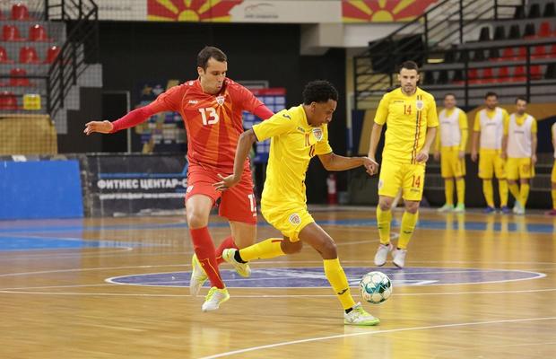 Echipa națională de futsal a zdrobit Macedonia de Nord, dar a ratat calificarea la EURO 2022