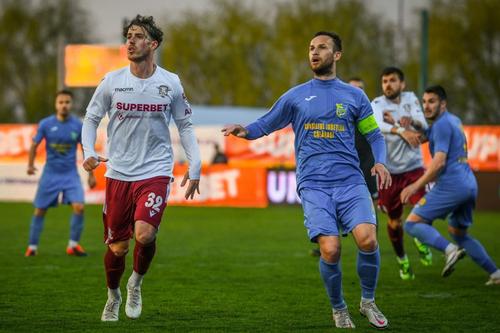 Rapid a învins-o categoric pe Dunărea în runda #2 din play-off, 4-1 / Sursă foto: facebook.com/FCRapid1923oficial