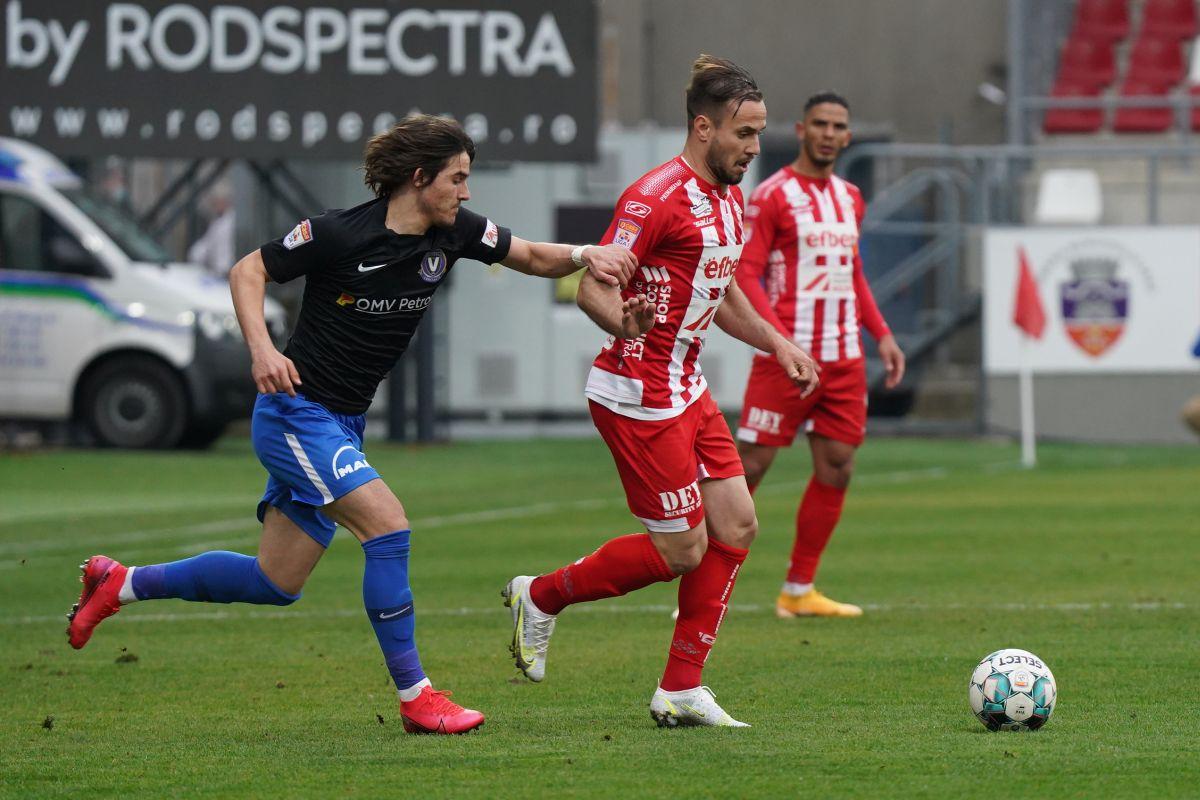 UTA - Viitorul 1-0 » Echipa lui Hagi continuă seria catastrofală! Clasamentul după primul meci din play-out