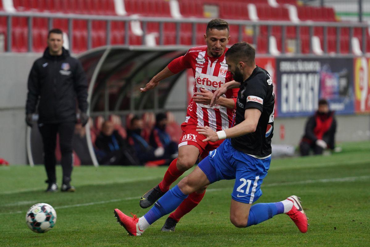 UTA - Viitorul 1-0 » Echipa lui Hagi continuă seria catastrofală! Clasamentul după primul meci din play-out