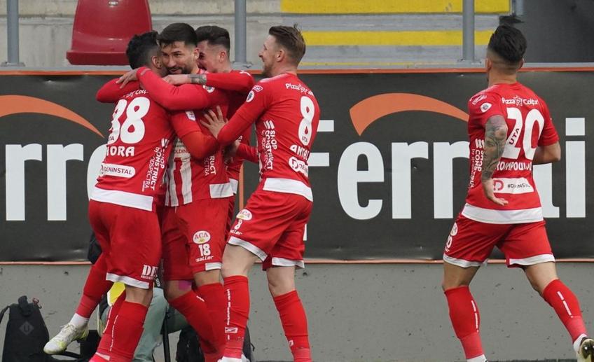 UTA a învins-o pe Viitorul, scor 1-0, în primul meci al play-out-ului din Liga 1. FOTO: Alexandra Fechete
