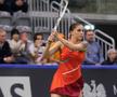 Andreea Prisăcariu - Iga Swiatek / Sursă foto: Cristina Hutu (Federația Română de Tenis) / Creative Fortitude