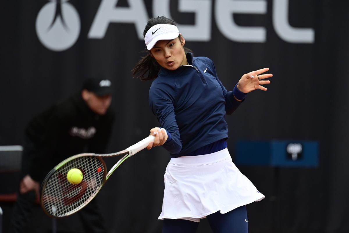 Emma Răducanu, în Cehia - Marea Britanie (Billie Jean King Cup)