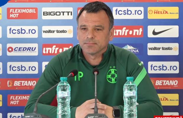 Petrea e „all-in” înainte de derby-ul cu CFR Cluj: „Mergem acolo să câștigăm!” + Cum îl afectează presiunea: „Nu mai dorm bine de mult timp”