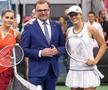 Andreea Prisăcariu - Iga Swiatek / Sursă foto: Cristina Hutu (Federația Română de Tenis) / Creative Fortitude