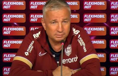 Dan Petrescu, după atacurile lui Becali: „Nici nu știam cine e arbitru. Dacă îmi arătați asta, plec de la Cluj!”