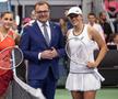 Andreea Prisăcariu - Iga Swiatek / Sursă foto: Cristina Hutu (Federația Română de Tenis) / Creative Fortitude