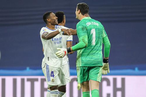 David Alaba și Thibaut Courtois/ foto: Imago Images