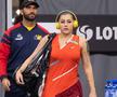Andreea Prisăcariu - Iga Swiatek / Sursă foto: Cristina Hutu (Federația Română de Tenis) / Creative Fortitude