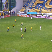 Dan Nistor, gol pentru U Cluj cu Petrolul/ foto: captură @Orange Sport