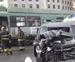 Ciro Immobile a fost implicat într-un accident violent în Roma! Mașina, complet distrusă după ce a fost lovită de un tramvai