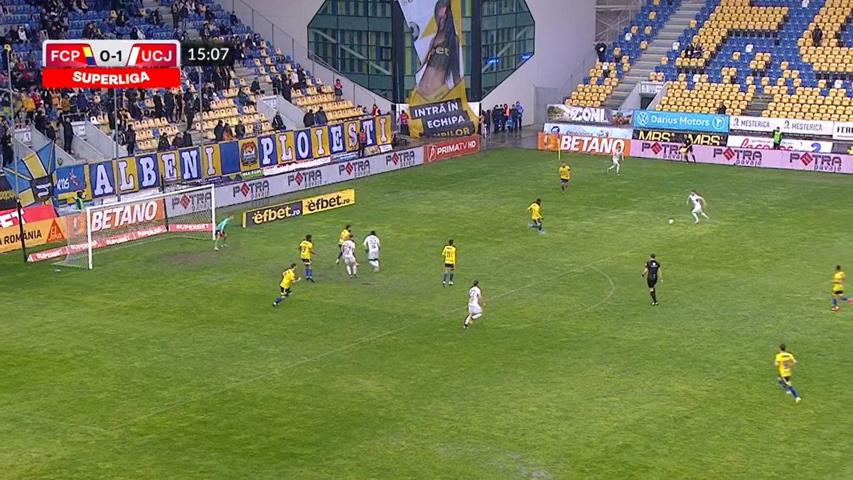 Nistor a primit un cadou de Paște de la Papp » Cum a marcat primul gol pentru U Cluj
